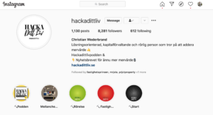 Read more about the article Fastighets snack med Christian Wederbrand @hackadittliv